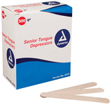 Tongue Depressors-regular 6 Non-sterile Bx/500 - BeHope
