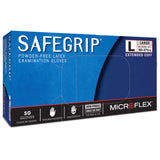 Exam Glove Safegrip® Nonsterile Latex Extended Cuff Textured Fingertips - BeHope