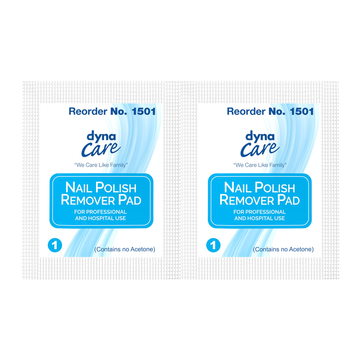 Nail Polish Remover Pad dynaCare 1.97 X 2.48 Inch - BeHope
