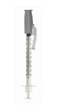 Allergist Tray Bd Safetyglide 1ml Syringe With 27gx0.5" Needle Sterile Case/1000 Each