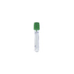 13mmx75mmx2ml Vacutainer Plus Plastic Tube Green Hemogard Closure Paper Label Lithium Heparin Additive 34u - BeHope