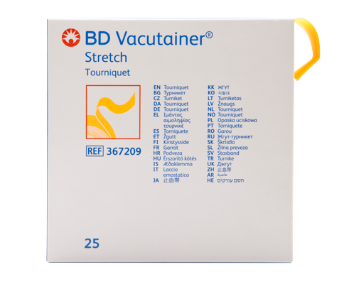 Bd Tourniquet Roll Disposable Non-latex Orange - BeHope