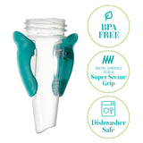 Breast Milk Storage Bag Adapter Evenflo Advanced For Evenflo Advanced Breast Pumps and Most Other Standard Neck Breast Pump Brands - BeHope