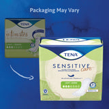 Bladder Control Pad TENA Sensitive Care Ultra Thin Light 10 Inch Length Light Absorbency Dry-Fast Core One Size Fits Most