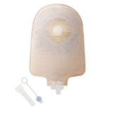 Urostomy Pouch Premier™ One-Piece System 9 Inch Length 1-1/8 Inch Stoma Drainable - BeHope