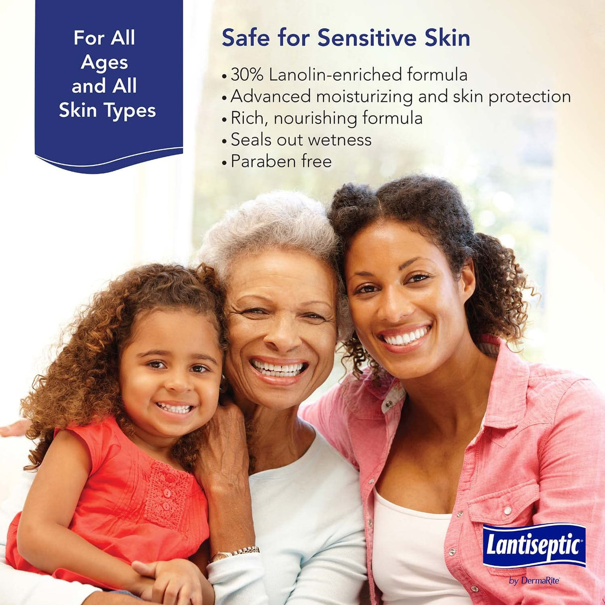 Skin Protectant Lantiseptic Dry Skin Therapy 14 oz. Jar Lanolin Scent Cream