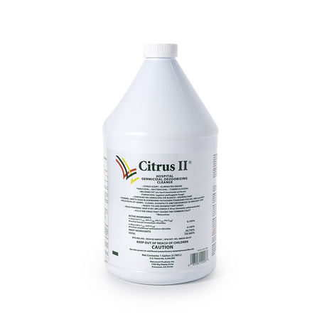 Surface Disinfectant Cleaner Citrus II® Germicidal Manual Pour Liquid 1 gal. Jug Citrus Scent NonSterile - BeHope
