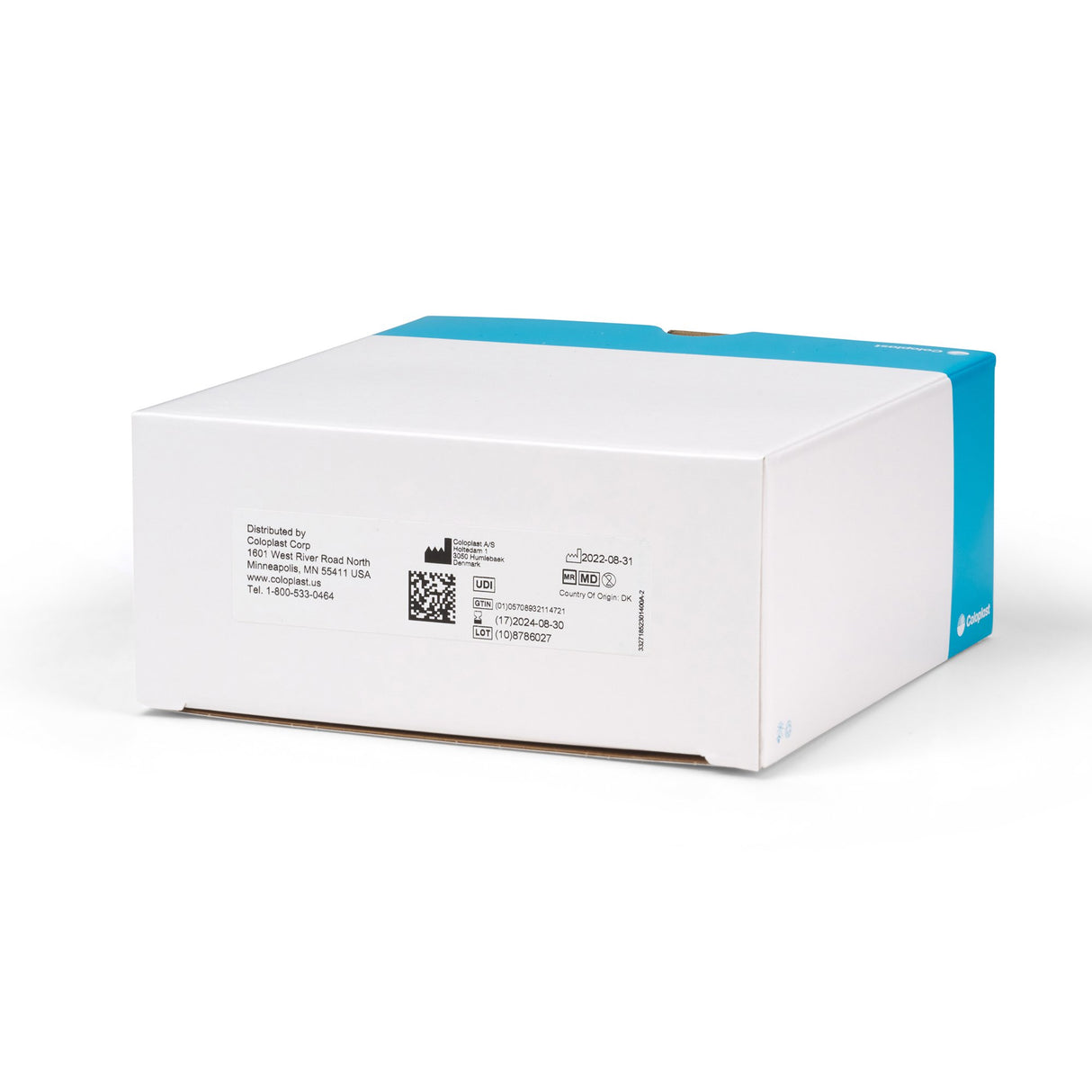 Ostomy Barrier SenSura Mio Convex Flip Precut, Extended Wear Elastic Adhesive 60 mm Flange Blue Code System 1-9/16 Inch Opening - BeHope