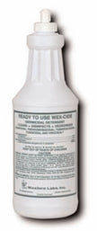 Surface Disinfectant Cleaner Wex-Cide Quaternary Based Manual Squeeze Liquid 1 Quart Bottle Citrus Scent NonSterile - BeHope