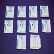 Surgical Neuro Sponge X-Ray Detectable Rayon 1/4 X 1/4 Inch 10 Count Pack Sterile - BeHope