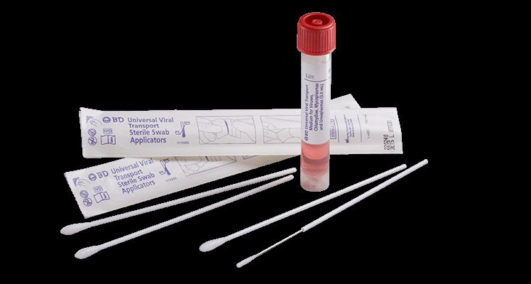 Universal Viral Transport Vial 1 mL, 2 to 25°C For Directigen EZ Flu A+B and Directigen EZ RSV Test Kits - BeHope