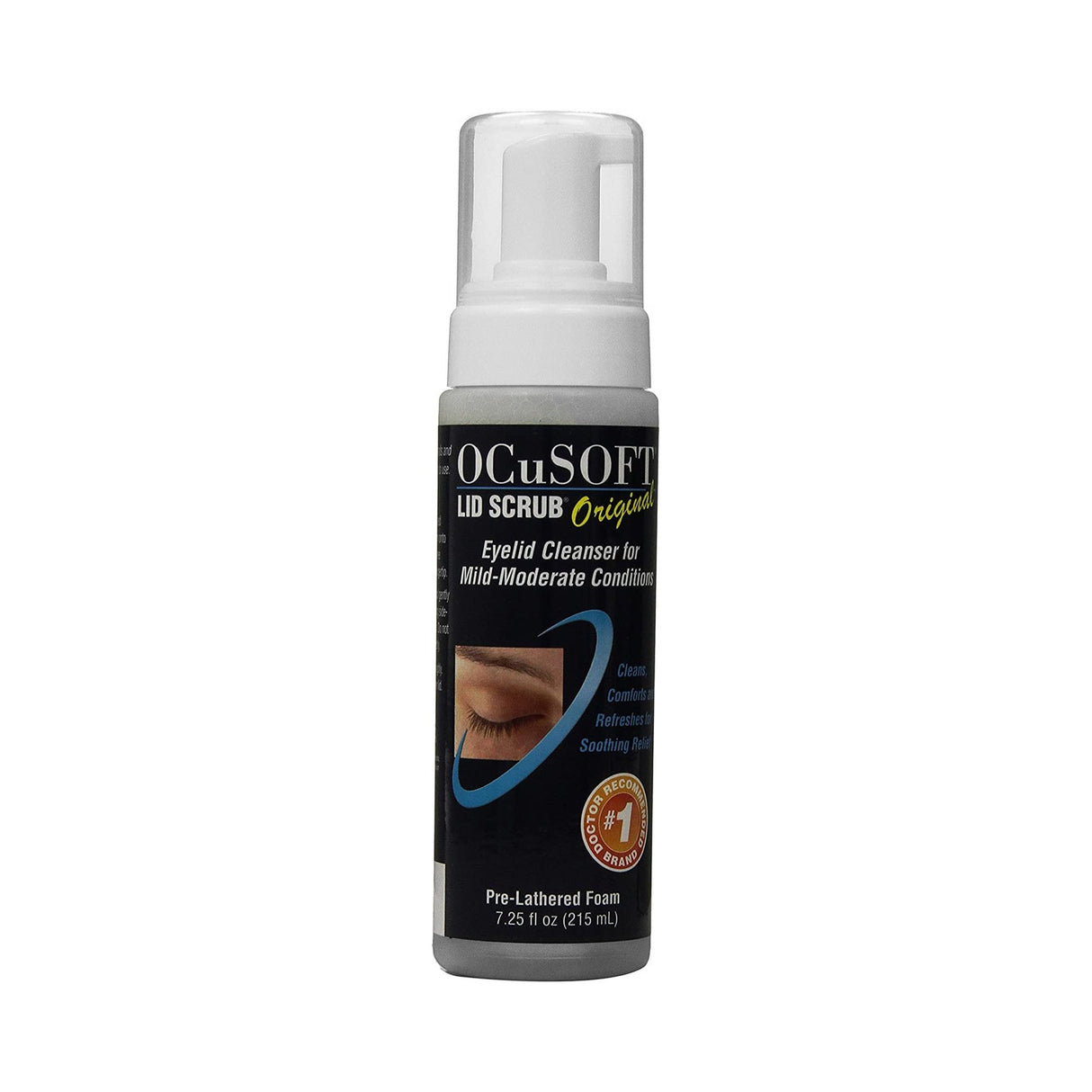 Eyelid Cleanser OCuSOFT® Lid Scrub® 7.25 oz. Topical Foam - BeHope