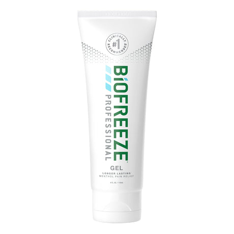 Topical Pain Relief Biofreeze® Professional 5% Strength Menthol Topical Gel 4 oz. - BeHope