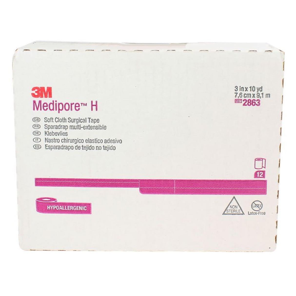 Perforated Soft Cloth Medical Tape 3m™ Medipore™ H - BeHope