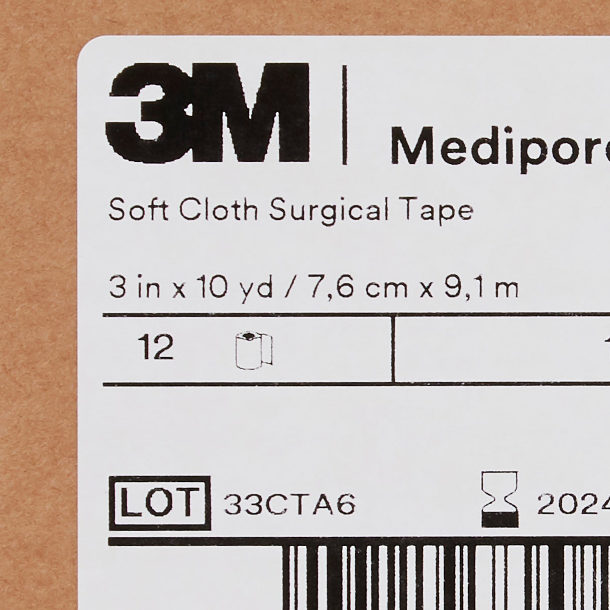 Perforated Soft Cloth Medical Tape 3m™ Medipore™ H - BeHope