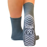 Slipper Socks Pillow Paws® Single Imprint Terries™ Unisex Adult Single Tread Single Patient Use - Behope