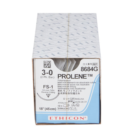 Prolene Nonabsorbable Polypropylene Suture with Reverse Cutting Needle - BeHope