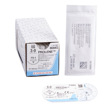 Prolene Nonabsorbable Polypropylene Suture with Reverse Cutting Needle - BeHope