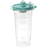 Rigid Suction Canister Hi-Flow™ 3000 mL Sealing Lid - BeHope