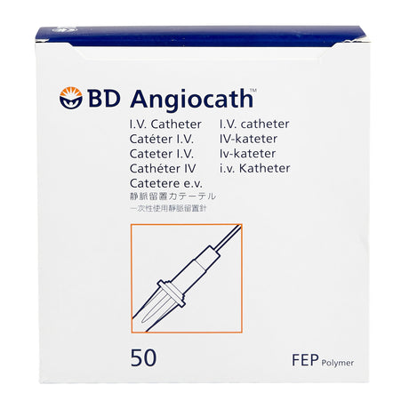 Peripheral IV Catheter Angiocath™ FEP Polymer Straight Hub - BeHope