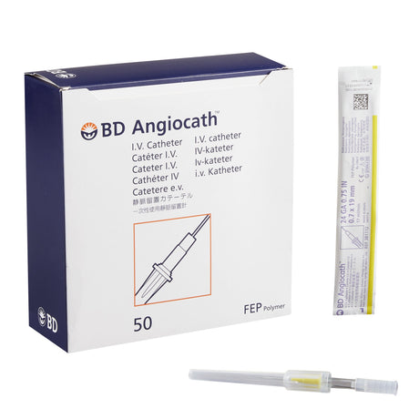 Peripheral IV Catheter Angiocath™ FEP Polymer Straight Hub - BeHope