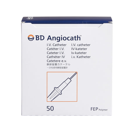 Peripheral IV Catheter Angiocath™ FEP Polymer Straight Hub Non Blood Control - BeHope
