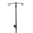 IV Stand Floor Stand 2 Hooks 5 Legs with Casters - BeHope