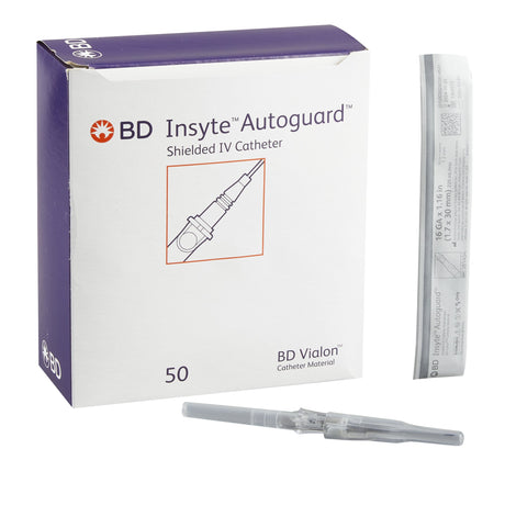 Peripheral Iv Catheter Insyte™ Autoguard™ BD Vialon™ Push Button Safety - BeHope