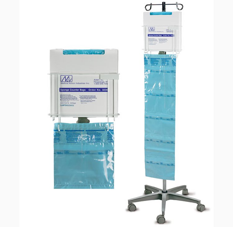 Sponge Counter Bag 5 Large or 10 Small Sponge Capacity 36 X 10 Inch - BeHope