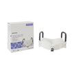 Raised Toilet Seat McKesson 5 Inch Height White 300 lbs. Weight Capacity - BeHope