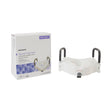 Raised Toilet Seat McKesson 5 Inch Height White 300 lbs. Weight Capacity - BeHope