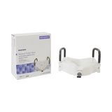 Raised Toilet Seat McKesson 5 Inch Height White 300 lbs. Weight Capacity - BeHope