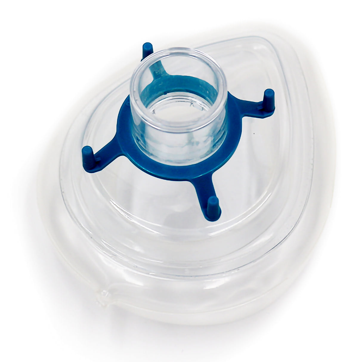 Anesthesia Mask Sure Seal® Elongated Style Child / Small Adult Size 3 Hook Ring - BeHope
