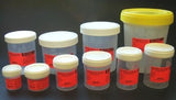Prefilled Formalin Container Sp® Polypropylene Wide-Mouth Screw Cap Biohazard Warning Label - BeHope