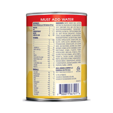 Infant Formula Enfamil® Unflavored 13 oz. Can Concentrate Iron - BeHope