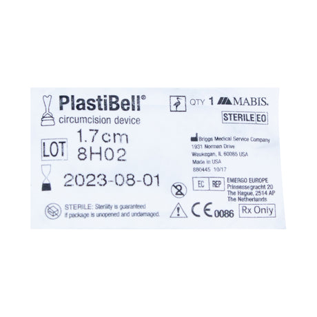 MABIS Stork Disposable Plastibell® Circumcision Device Plastic - BeHope
