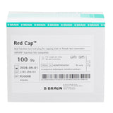 Luer Replacement Cap Red Cap™ for Secure IV Therapy - BeHope