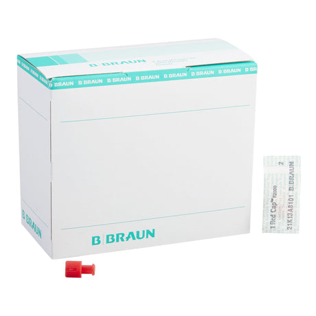 Luer Replacement Cap Red Cap™ for Secure IV Therapy - BeHope