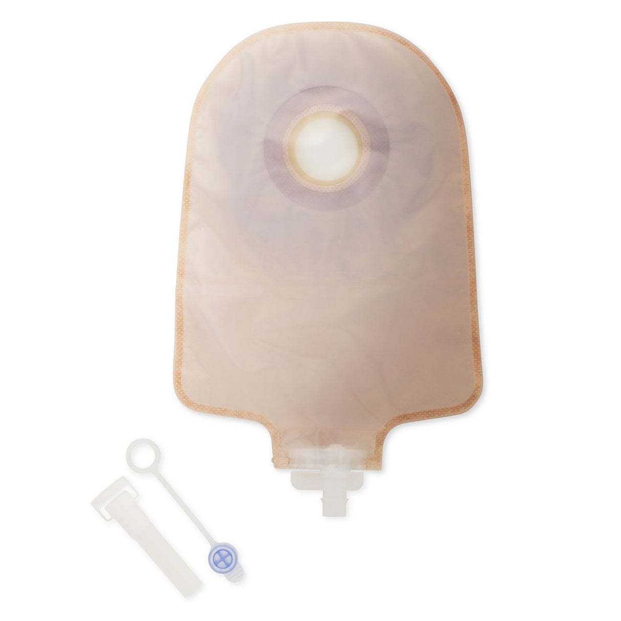 Urostomy Pouch Premier™ One-Piece System 9 Inch Length 1-1/4 Inch Stoma Drainable - BeHope