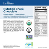 Oral Supplement Kate Farms Nutrition Shake Chocolate Flavor Liquid 11 oz. Carton - BeHope