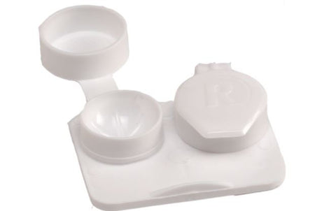 Contact Lens Case HilcoVision White - BeHope
