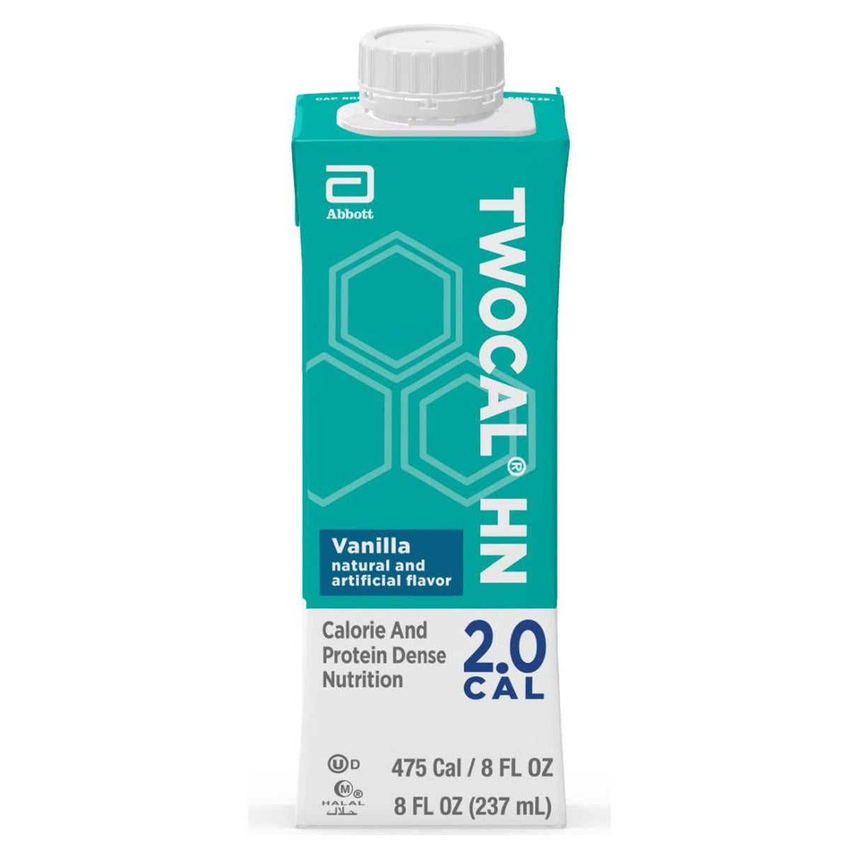 Oral Supplement TwoCal HN Vanilla Flavor Liquid 8 oz. Reclosable Carton