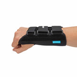 Wrist Brace Ossur® Formfit® Aluminum / Cotton / Polyester Left Hand Black X-Large - BeHope