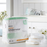 Unisex Adult Absorbent Underwear McKesson Classic Pull On with Tear Away Seams X-Large Disposable Light Absorbency