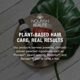 Shampoo and Conditioner Nourish Beaut Premium Vitamins Hair Growth Support 10 oz. Flip Top Bottle Scented
