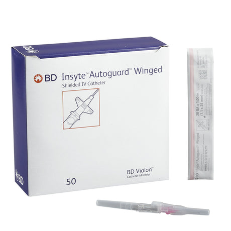 Peripheral IV Catheter Insyte™ Autoguard™ BD Vialon Safety Push Button - BeHope