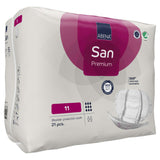 Incontinence Liner Abena® San Premium 14.5 X 28.7 Inch Heavy Absorbency Fluff / Polymer Core Size 11 - BeHope