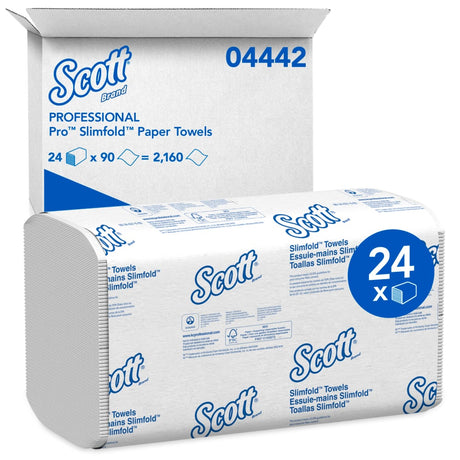 Kleenex Slimfold Paper Towels 7.5"x11.6" Case/2160 Each - BeHope