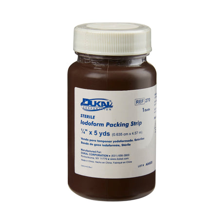 Wound Packing Strip Dukal Iodoform 1/4 Inch X 5 Yard Sterile Antiseptic - BeHope