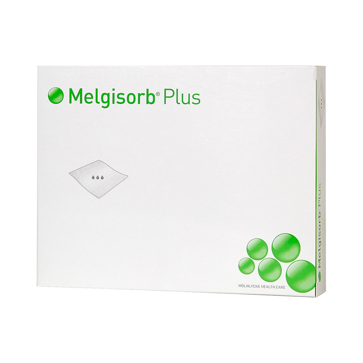 Alginate Dressing Melgisorb Plus 2 X 2 Inch Square